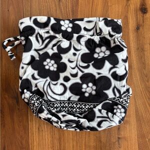 Vera Bradley Drawstring Shoe Bag in Night & Day